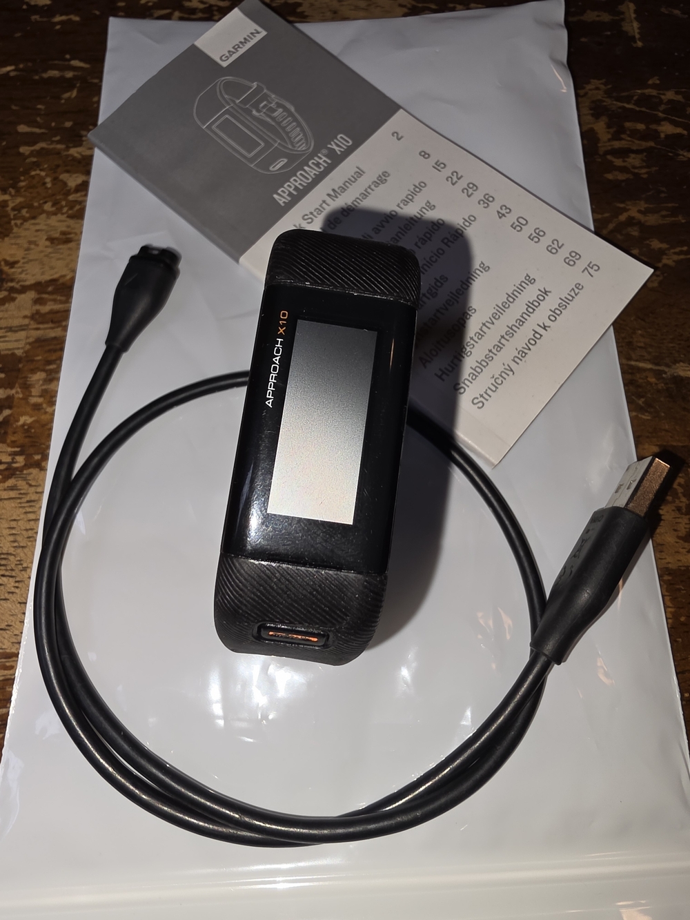 Garmin Approach X10 Golf GPS Rangefinder - Black